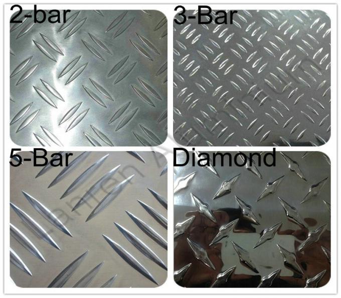5 바 스레드 체크 무늬 알루미늄 시트 / 304 스테인레스 스틸 시트 / 스테인레스 스틸 플레이트