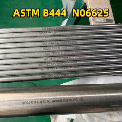 UNS N06625 이음매 없는 관 ASTM B444 니켈 합금 인코넬 625 내부식 21.3*2.77