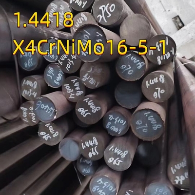 EN 1.4418 DIN X4CrNiMo16-5-1 165M 핫 롤링 가공 스테인레스 스틸 원형 막대 SS 막대 80MM