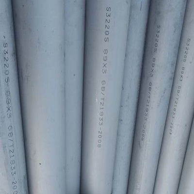 s31803) 스테인레스 강이 미국 부식 기술자 협회 규격을 코팅하여 배관한  6 " DSS, 4.8 MM 두께, API 5LC, 등급 LC65-2205 UNS Num