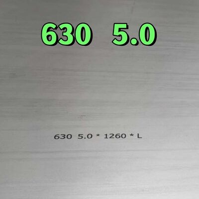 17-4PH SUS 630 열로 굴린 스테인리스 스틸 판 1-30mm 두께 H1150 HRC40 경화