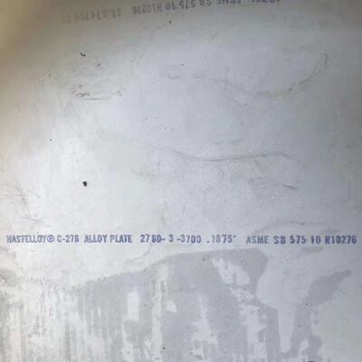 ASME SB-575 UNS N10276 하스텔로이 합금 C-276 판 3*1220*2440MM