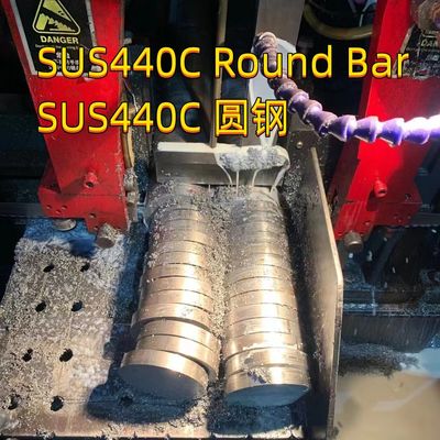 합금 광택 25mm UNS S44000 SUS 440C DIN1.4125 스테인레스 스틸 라운드 바