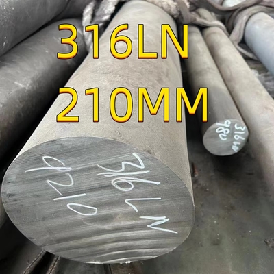 Ø120 X 3000 in 316LN ESR 1.4429 스테인리스 스틸 원 막대 SS316LN 원 막대 검은 표면