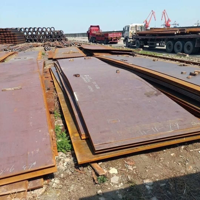 AH36 강철판 10mm 두께 2.4m * 1.2m 용접 가능한 프라이머로 부착되고 부착되는 재료