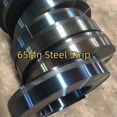 EN10132-4 C67S GB/T1222 65Mn 1.0*16mm 스틸 스트립 팽창 강도 LC 고탄소 스틸 스트립 흰색 마무리