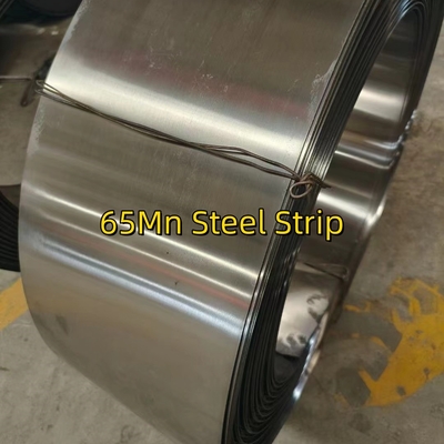 EN10132-4 C67S GB/T1222 65Mn 1.0*16mm 스틸 스트립 팽창 강도 LC 고탄소 스틸 스트립 흰색 마무리