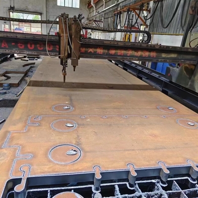 DIN EN10025-2 S355J2+N 1.0577 Granulator 상부 케이싱 철판 12*1524*6096mm
