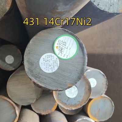 스테인리스 스틸 14Cr17Ni2 AISI 431 원형 막대 150mm 170mm DIN1.4057 막대