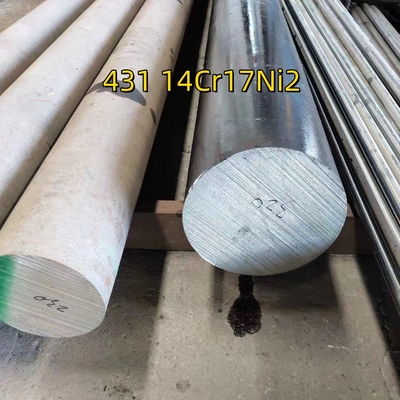스테인리스 스틸 14Cr17Ni2 AISI 431 원형 막대 230mm DIN1.4057 도장 막대