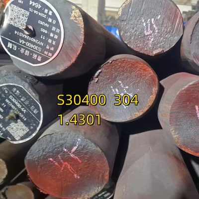 4-6m 길이 ASTM A276 TP304 1.4301 흑색 표면과 스테인리스 스틸 둥근 바
