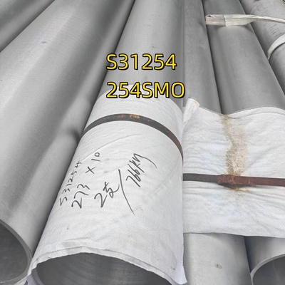 SMO 254 이음새가 없는 스테인레스 강철 튜브 ASTM A213 UNS S31254 / 6MO / 1.4547 / 합금 254