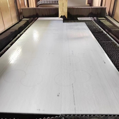 듀플렉스 스틸 플레이트 2507 DIN1.4410 S32750 인증 EN10204/3.1 2400mm x 600mm x 12mm