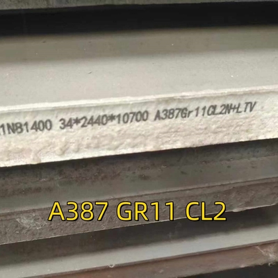 CS 알로이 보일러 강철판 2000 x 12000 6mm ASME SA387 Gr.22 CL2 알로이 강철판