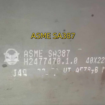 CS 알로이 보일러 강철판 2000 x 12000 6mm ASME SA387 Gr.22 CL2 알로이 강철판