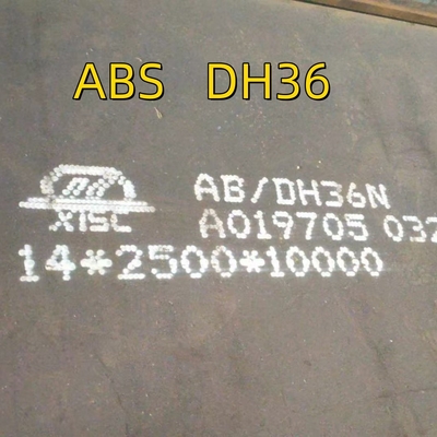 선박 건설 철강판 길이가 8000mm 너비 2000mm 두께 14mm DH36 등급