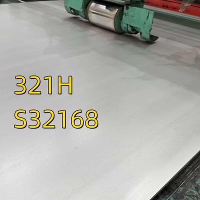 32168 321H 스테인리스 스틸 판 ASME SA240 12*1500*6000MM