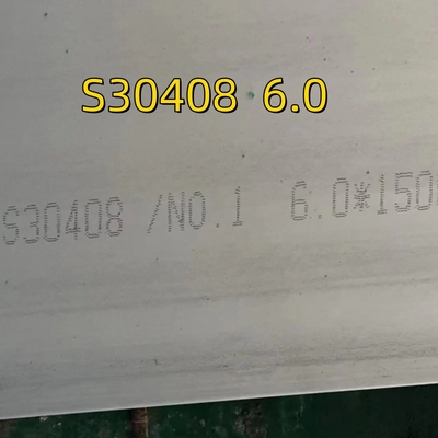 ASTM A240 TP304 S30408 1.4301 스테인리스 스틸 판 NO.1 표면 1500x3000mm 크기