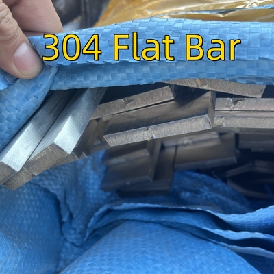 ASTM A276 TP304 스테인리스 스틸 평면 막대기 SS304 평면 막대기 65*10*6000MM 머리 선 표면