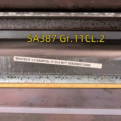 SA387 Gr.11CL.2 보일러 강철판 25*2000*12000MM 크롬 밀리 합금 강철판