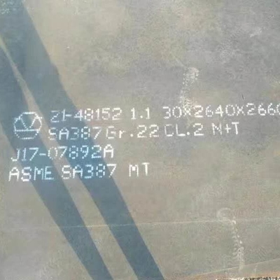 SA387 Gr.11 CL.2 LTV N+T 강철판 ASME SA387 보일러판 핫 롤 ASME SA387
