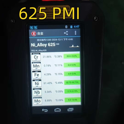 니켈 합금 튜브 재료: SB 444 UNS N06625 인코넬 625 GR.2 크기: OD19.05mm x 2.11mmT