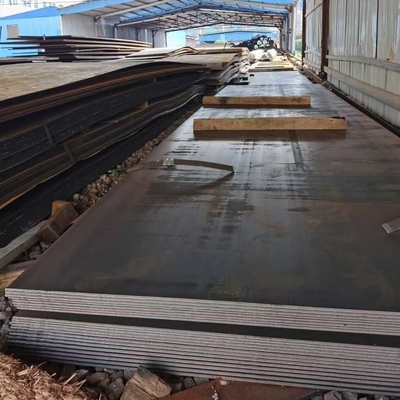 부식 저항성 Q355NH S355J2WP ASTM A242 타입 코르텐 A 기상화 강철판