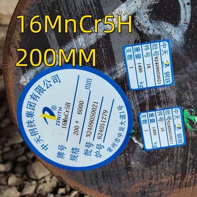EN 10084-2008 DIN 1.7131 200mm 합금 강철 둥근 막대 16mncr5H 강철 SAE 51204