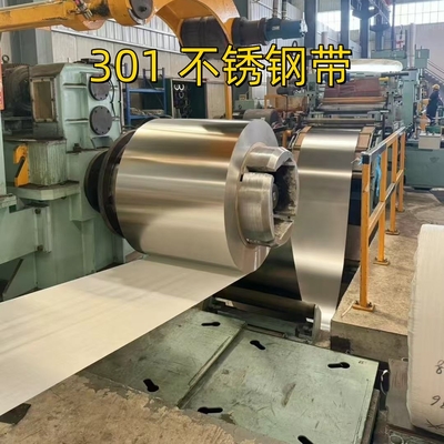 JIS G4313-2011 ASTM A666 표준 SUS301 CSP 3/4H 완전 경화 H 스테인리스 스틸 코일 스트립 1.0*80mm
