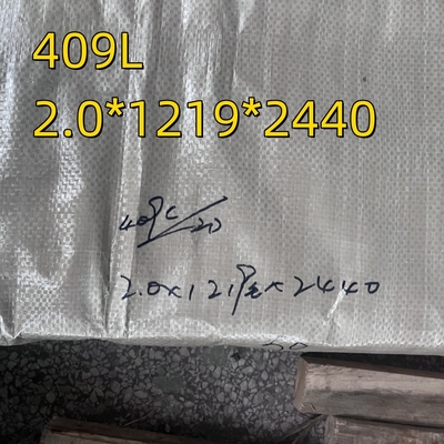 등급 409L 1.4510 냉불 스테인리스 스틸 시트 0.5-3mm 2B 2D 완성 SUH409L