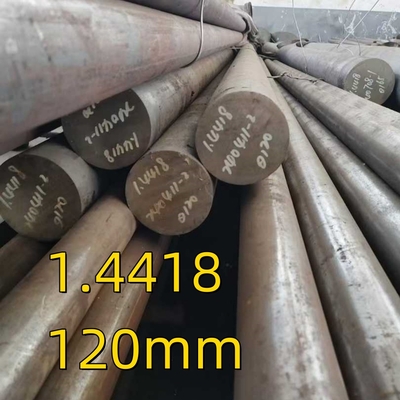 DIN 1.4418 X4CrNiMo16-5-1 S165M 열로 굴린 스테인레스 스틸 원통 막 120mm