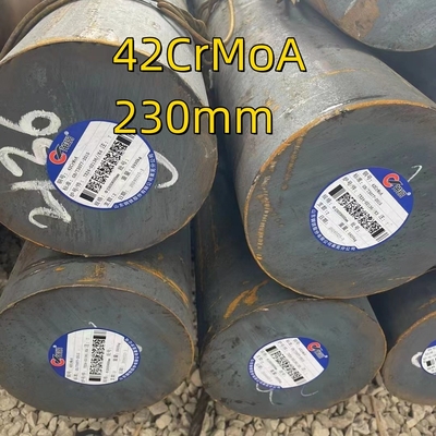 도장 스틸 42CrMoA OD 14 "360MM 핀 풀러 주식 스틸 둥근 막대 표면 가공 깎아