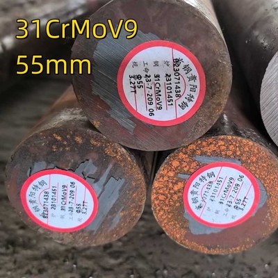 열로 굴린 합금 재료 31CrMoV9 DIN 1.8519 EN 10085-2001 원형 막 직경 75mm