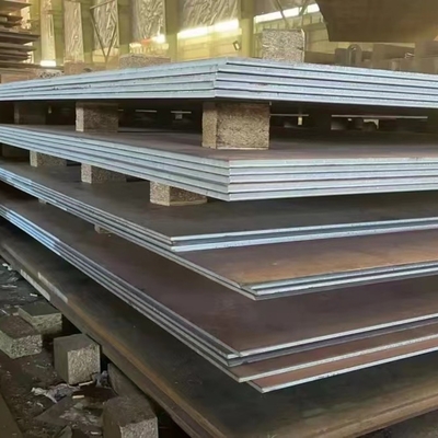 Astm A283 C급 열 열로 굴린 탄소 철강 장판 금속 평면 8.0*2000*6000mm Mtc En 10204 타입 3와 함께1