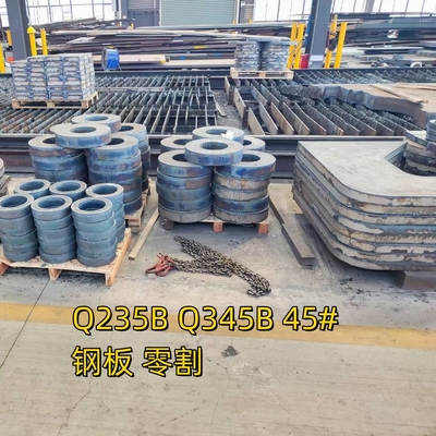 ASTM A36 Q235B SS400 탄소강 가벼운 철강판 가벼운 철강판 S235JR 10-200MM
