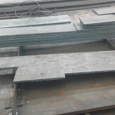 Q235 A36 열 열로 굴착 된 철강판 EN10028 S235JR MS 탄소 철강판 6.0*1500*6000MM