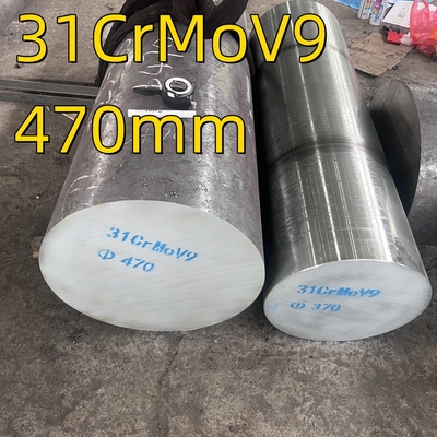 니트라이딩 스틸 둥근 막대 D 470 mm 재료 1.8519 31crmov9 Qt 도조 스틸 토일 막대