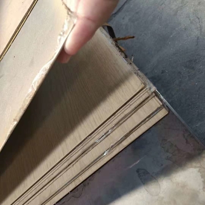 금 거울 스테인리스 스틸 시트 ASTM 표준 AISI 304 8K 금 거울 스테인리스 스틸 시트