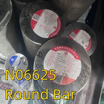 인코넬 625 ASTM B446 도장 철근 원통 막연금 625 NCF 625 UNS N06625 인코넬 합금 625 막연금