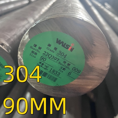 1.4301 SUS304 둥근 6mm 스테인리스 스틸 막대 ASTM A276 Aisi 304 TP304 열로 롤링