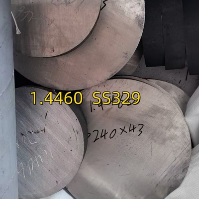 AISI 329 1.446 / S32900 스테인리스 스틸 둥근 막대기 경직 275 ∼ 325 HB OD 108까지 가공