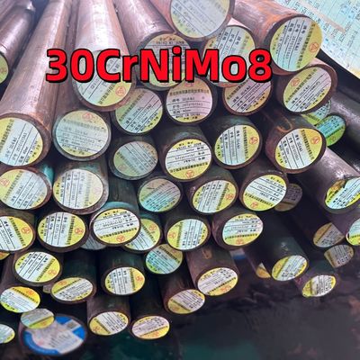 Hot Forged DIN 1.6580 30crnimo8 30Cr2Ni2Mo 30NCD8 Alloy Tool Quenched And Tempered  Steel Bar