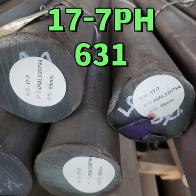 SS 17-7PH 타입 AISI 631 UNS S17700 스테인리스 강 솔리드 바 경화 열처리 H900