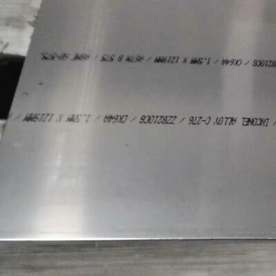 ASME SB-575 UNS N10276 하스텔로이 합금 C-276 판 3*1220*2440MM