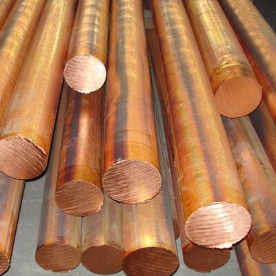 산업용 구리 원형 구리 막대 큰 지름 C1100 붉은 구리 막대