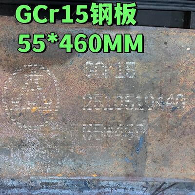 고 탄소 금속 판 Gcr15 1.3505/Suj2 /52100 EN31/535A99 베어링 스틸 엽판 55*460mm