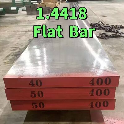 1.4418 QT900 스테인리스 스틸 평면 막대 230x85 DIN EN 10088-3 초음파 테스트