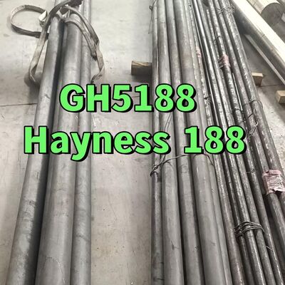 GH5188 코발트 기반 합금 둥근 막 HAYNES 188 Ø20 X 500mm 검사 인증서 3.1 EN 10204