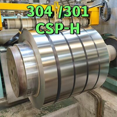 SUS 301 CSP-H 풀 하드 스테인리스 스틸 코일 스트립 0.1-3.0mm With Slit Edge