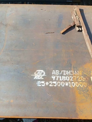 선박 건설 철강판 길이가 8000mm 너비 2000mm 두께 14mm DH36 등급